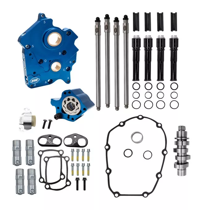 S&S Cycle 496 Cam Chest Kit For Harley Twin Cooled Milwaukee-Eight 2017-2026