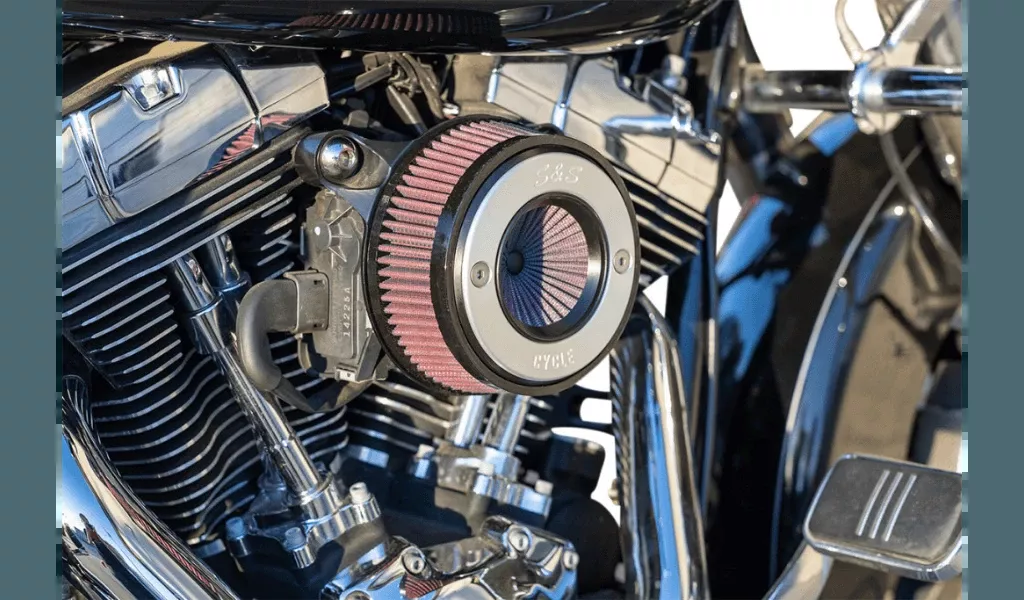 S&S Cycle Air Stinger Air Cleaner with S&S Brushed Ring For Harley Davidson '08-16 Touring and '16-17 Softail, '16-17 FXDLS, '11-12 FLSTE, '13-15 FXSBSE, '14-15 FLSTNSE Models