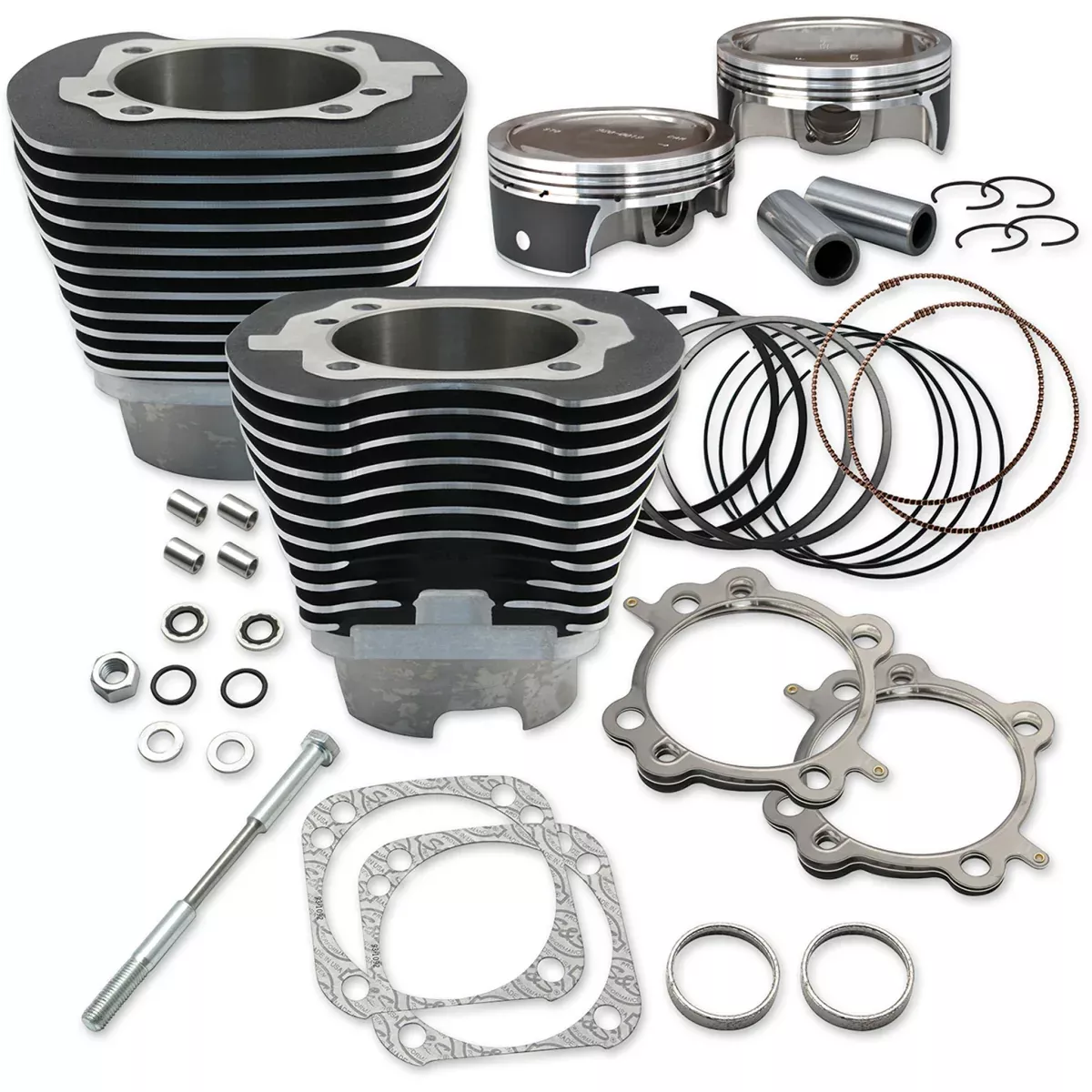 S&S Cycle Big Bore Cylinder Kit - 910-0324 For Harley Motorcycles 1999-2017