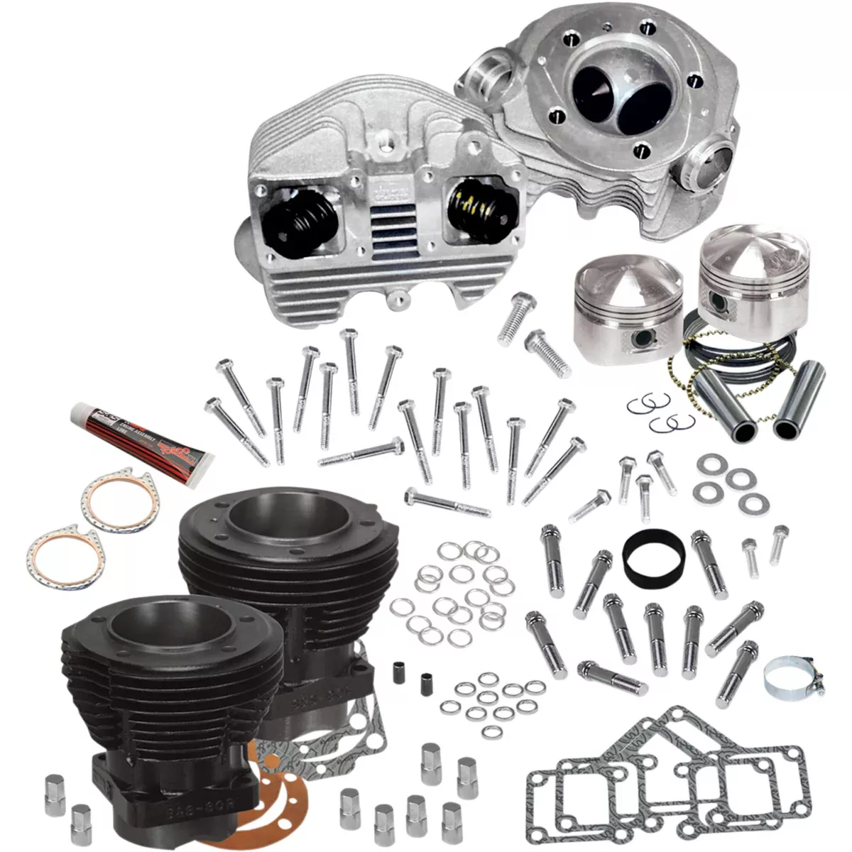 S&S Cycle Cylinder Kit - 90-0098 For Harley Motorcycles 1978-1984