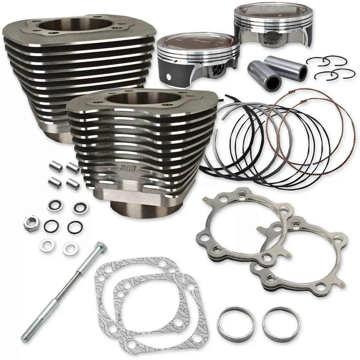 S&S Cycle Cylinder Kit - 910-0338 For Harley Motorcycles 2007-2017