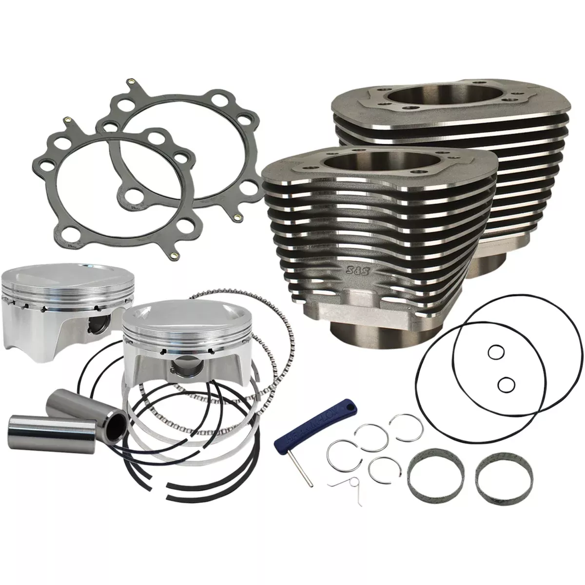 S&S Cycle Cylinder Kit - 910-0500 For Harley Motorcycles 2007-2017