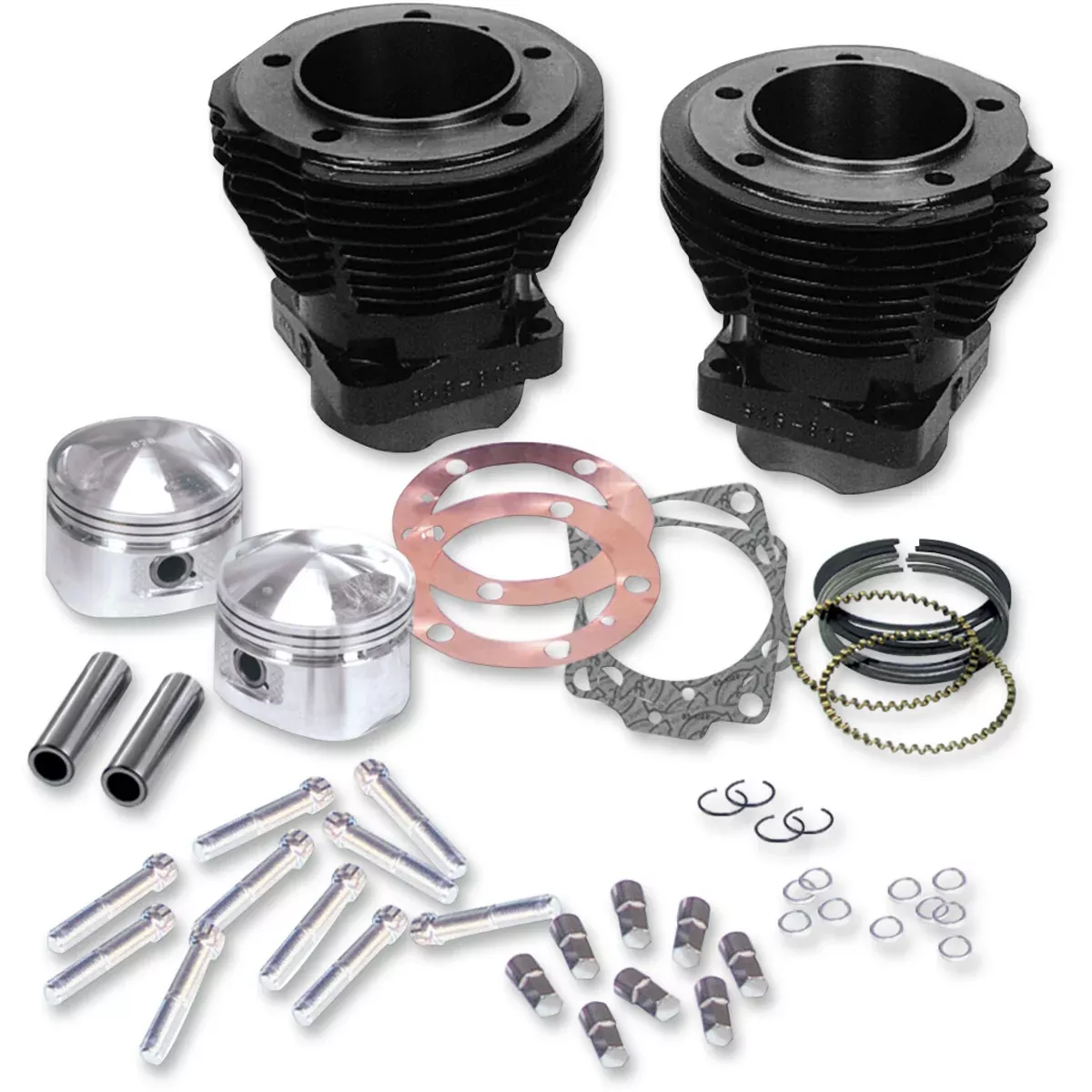 S&S Cycle Cylinder And Piston Kit – 91-9001 For Harley Motorcycles 1966-1984