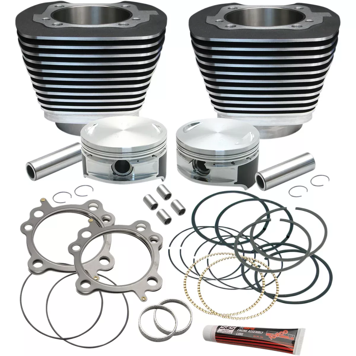S&S Cycle Cylinder And Piston Kit - 910-0203 For Harley Motorcycles 1999-2017