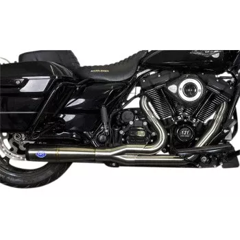 S&S Cycle Diamondback 2-Into-1 Exhaust System - 550-1000 For Harley Touring 2017-2026