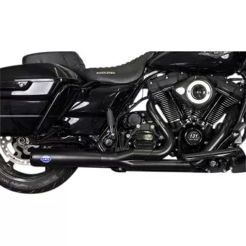 S&S Cycle Diamondback 2-Into-1 Exhaust System - 550-1028 For Harley Touring 2017-2026