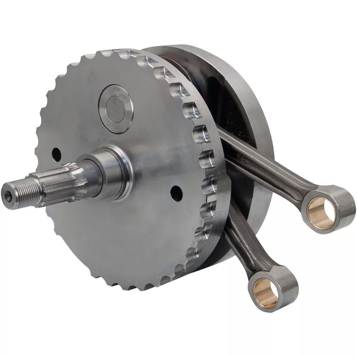 S&s Cycle Flywheel Assembly - 320-0396 For Harley Softail 2003-2006
