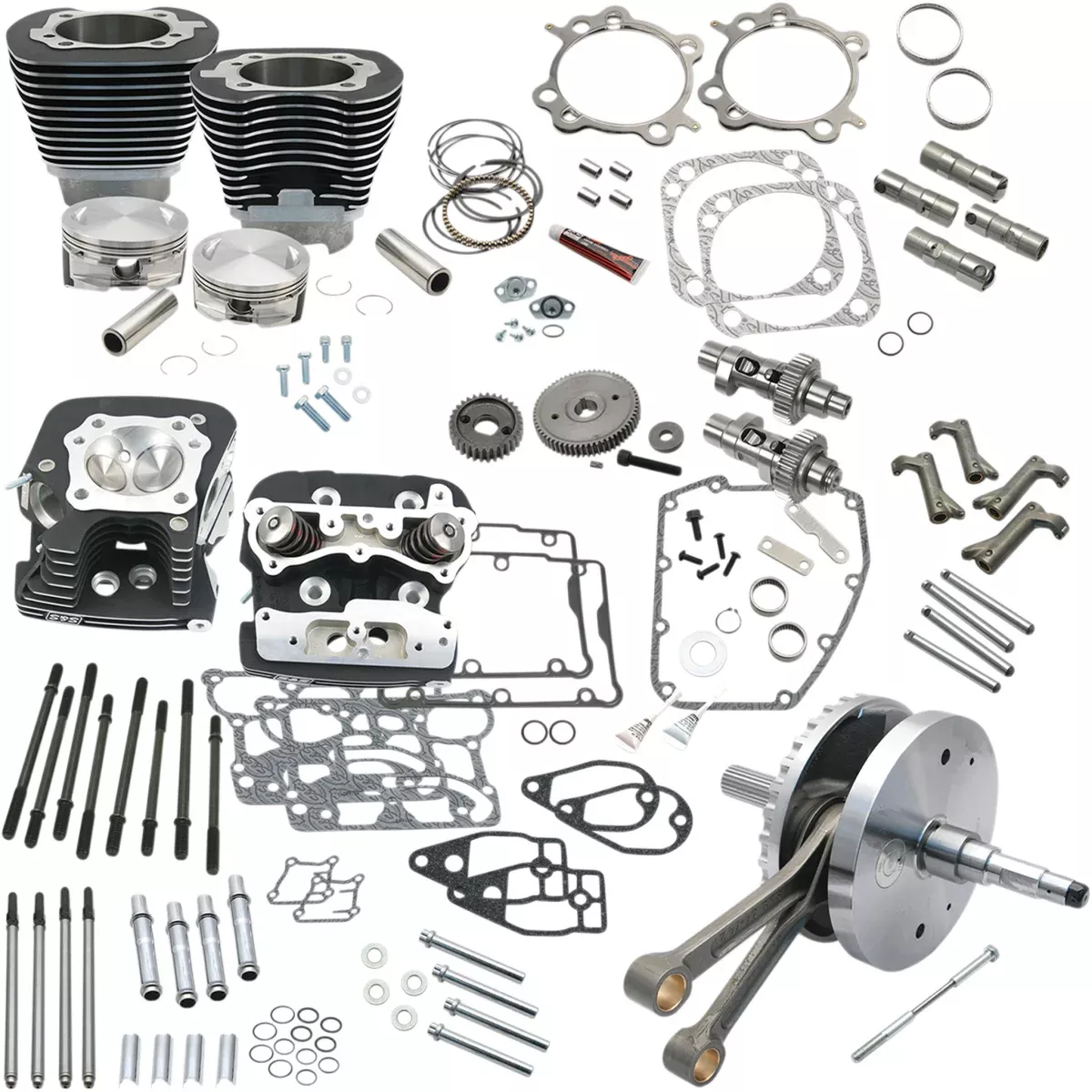 S&S Cycle Hot Set Up Performance Kit - 900-0568 For Harley Motorcycles 2006-2017