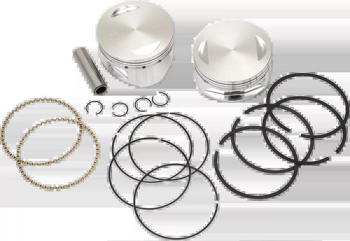 S&S CYCLE Piston Kit – For 100″/107″ Super Sidewinder – 4.000″ – Standard 92-1400