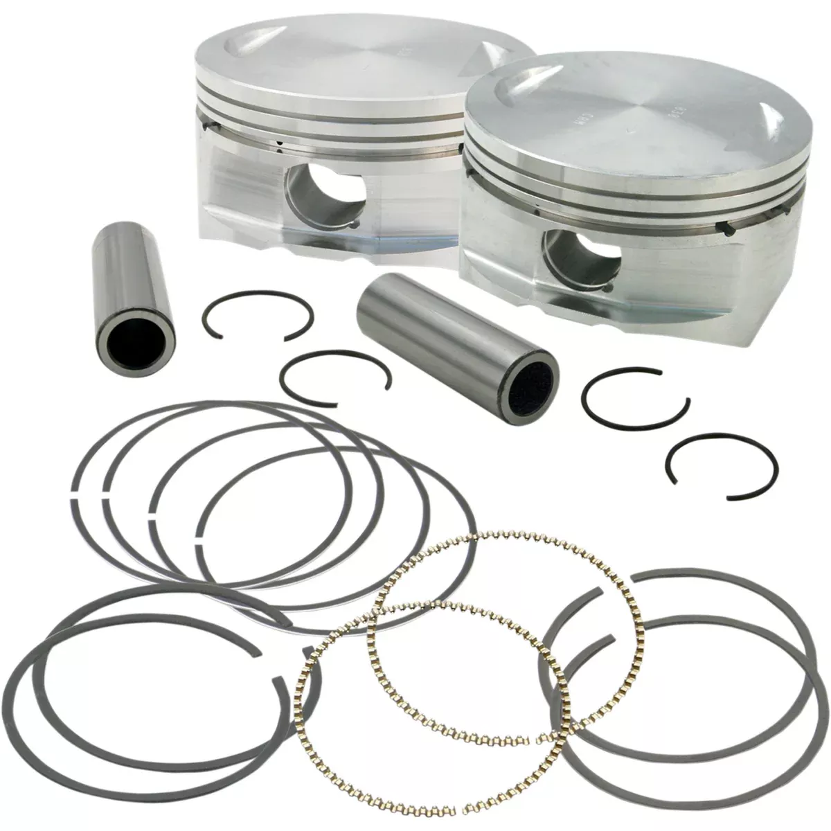 S&S Cycle Piston Kit - 106-4414 For Harley Motorcycles 1999-2016
