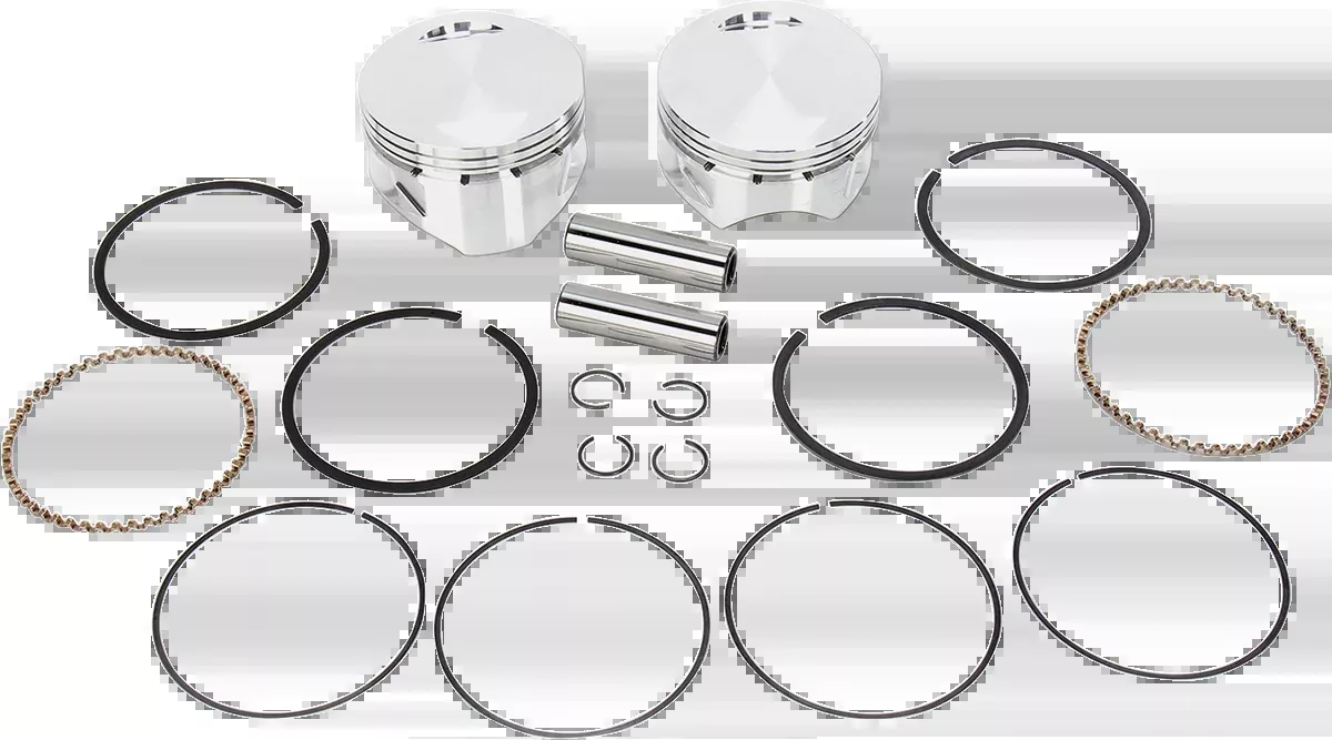 S&S CYCLE Piston Kit – For 113″ Super Sidewinder – 4.000″ – +0.020″ 92-1412