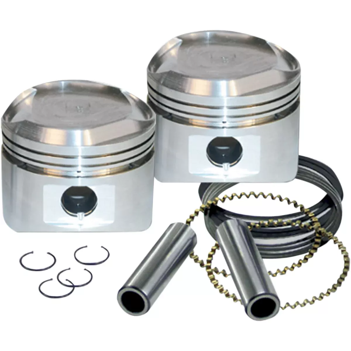 S&S Cycle Piston Kit - 92-2046 For Harley Motorcycles 1984-1999