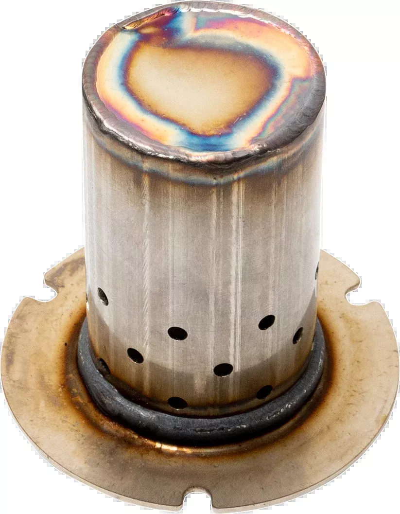 S&S CYCLE Power Tune XTO Muffler Insert – 1-3/4 Inch Front Plugged with 3.5 mm Holes, Part 550-1668