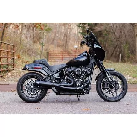 S&S CYCLE QUALIFIER 2:1 EXHAUST HARLEY DAVIDSON SOFTAILS M8 18-24