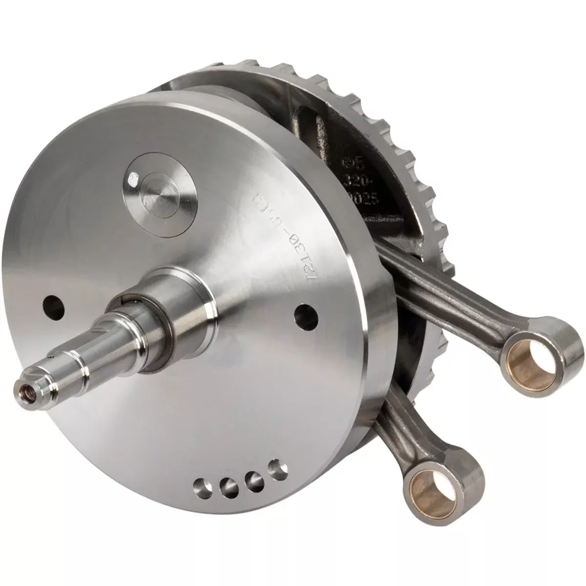 S&S Cycle Replacement Flywheel Assembly 4-5/8″ Without Sprocket Bearing Race Replacement For SE 120R 124″ Motor – 320-0523 For Harley Dyna 2006