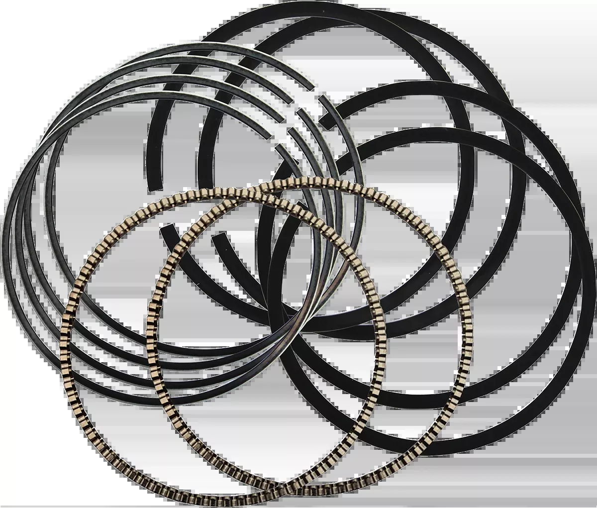 S&S CYCLE Replacement Piston Rings for 3.927-inch Pistons – Part Number 106-3709A