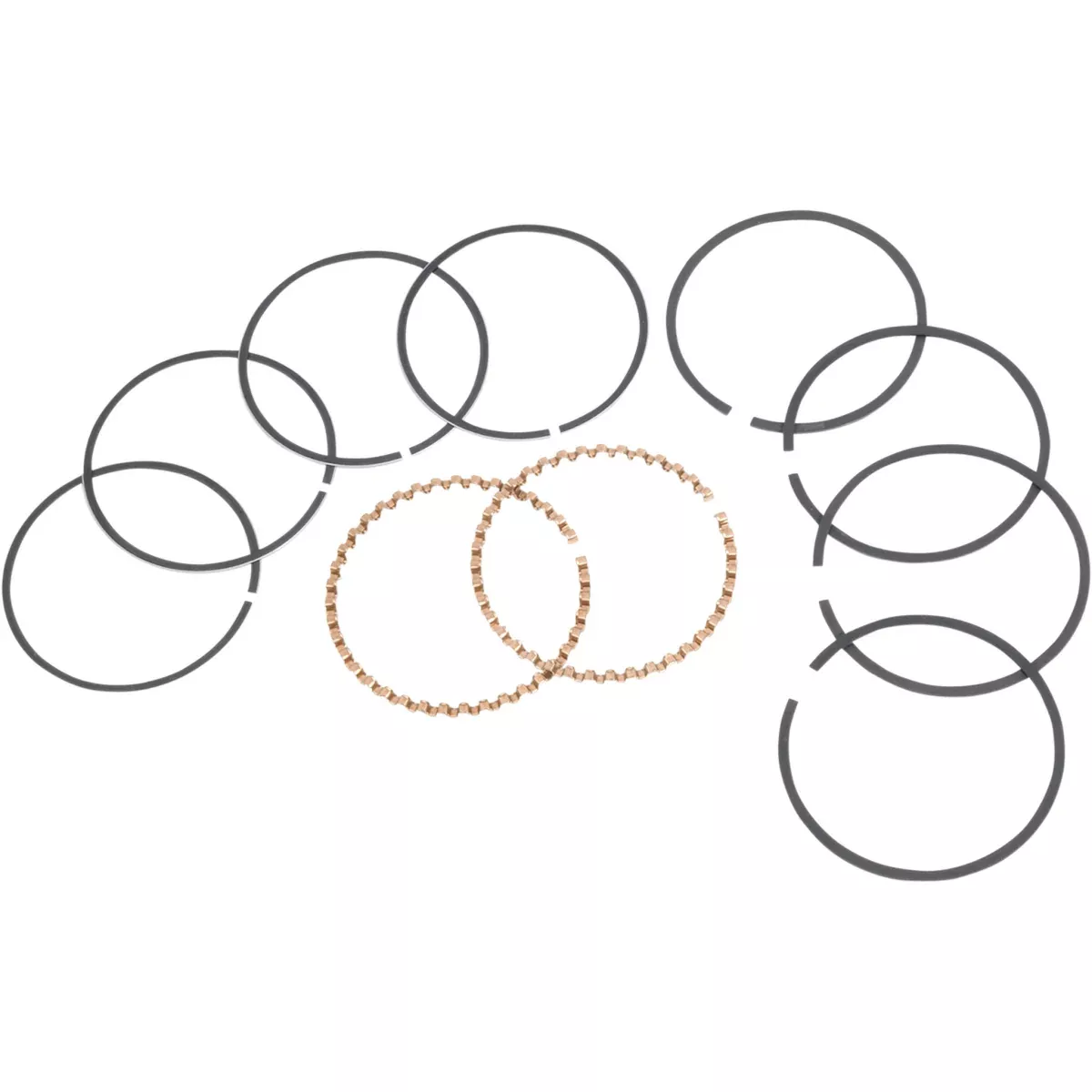 S&S Cycle Replacement Ring Set For S&S Pistons 3.4375" +0.080" - 94-2208X For Harley Motorcycles 1978-1984