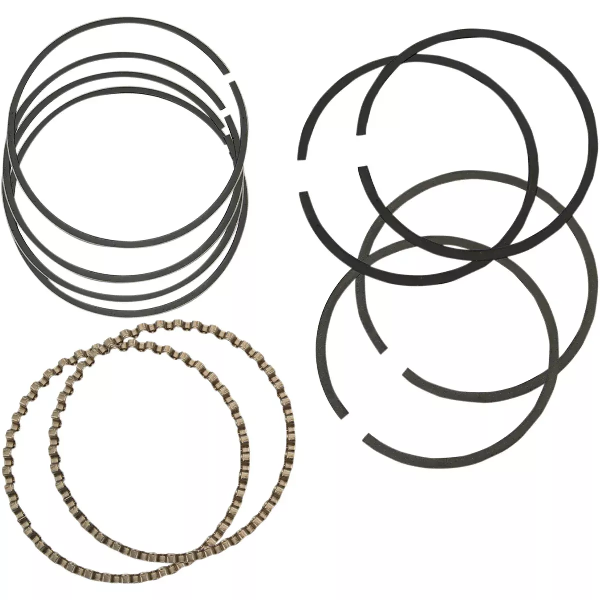 S&S Cycle Replacement Ring Set For S&S Pistons 3.625" +0.020" - 94-1222X For Harley Electra Glide / Touring / Tour / Softail 1965-1984