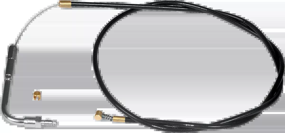 S&S Cycle Replacement Throttle Cable for Dual-Cable Throttle Assembly Kits – 39 Inches, Part Number 19-0434