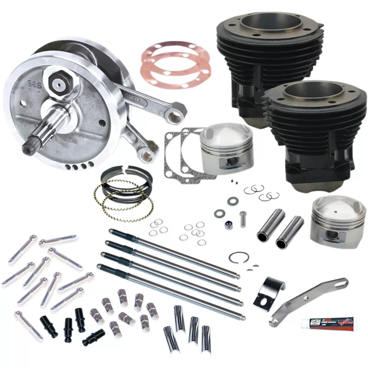 S&S Cycle Sidewinder Performance Kit - 91-9134 For Harley Motorcycles 1970-1984