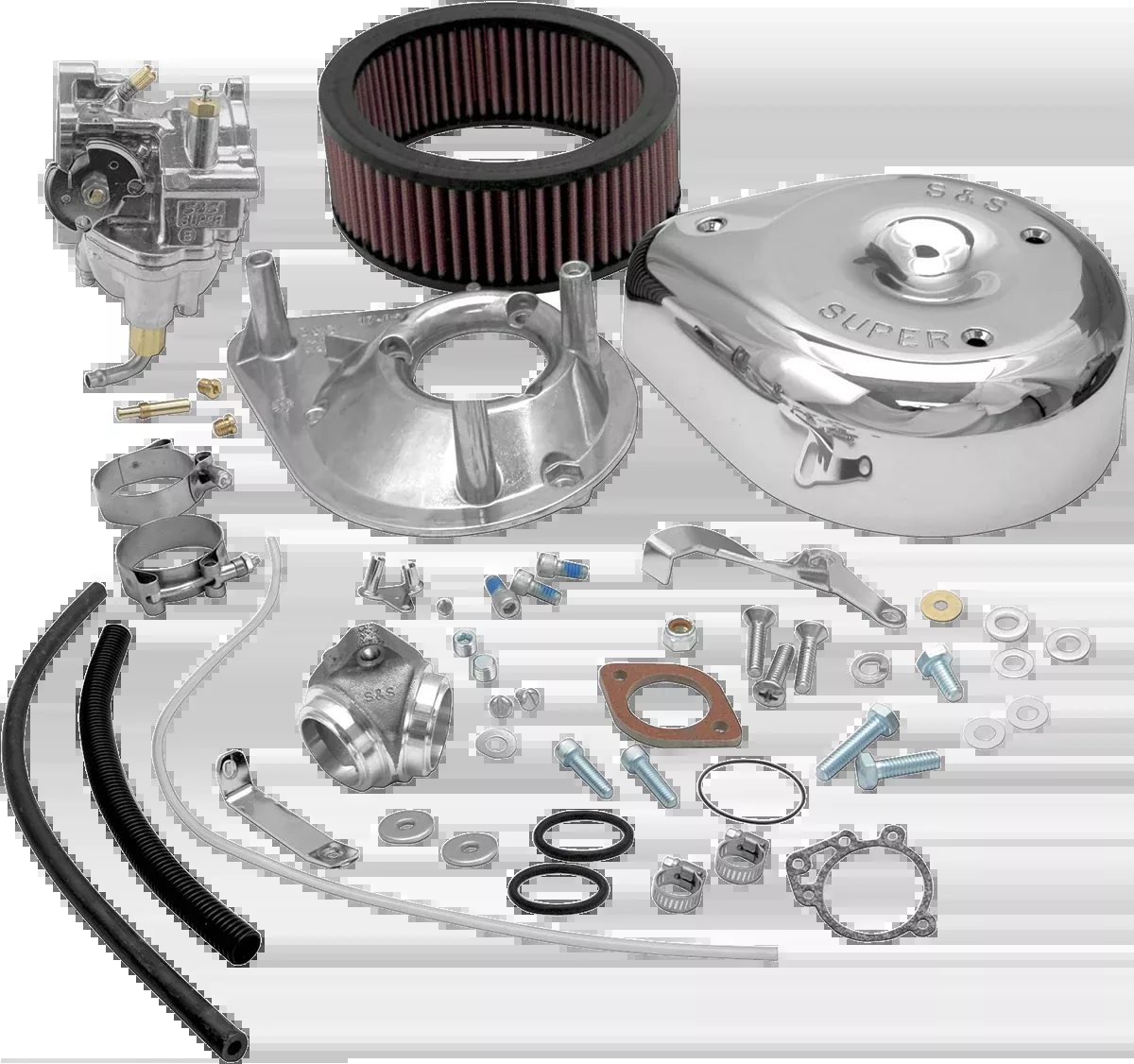 S&S Cycle Super G Carburetor Kit for Shovelhead Engines, Part 11-0431