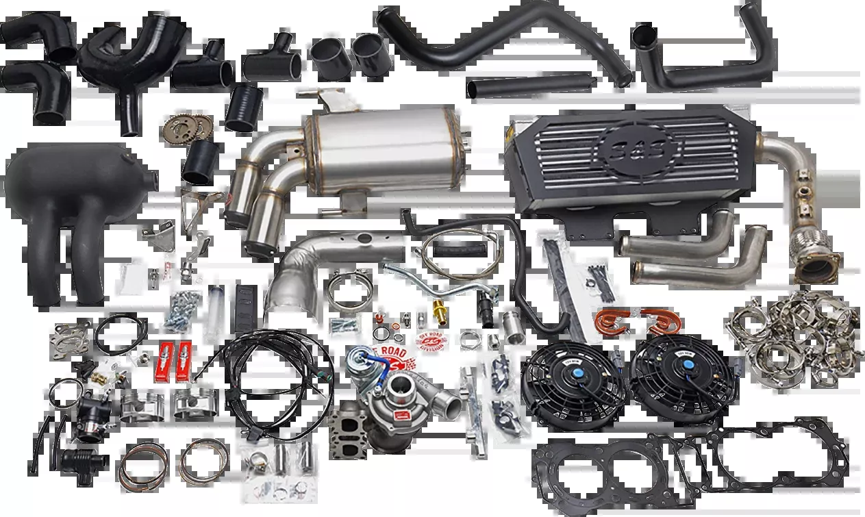 S&S CYCLE Turbo Conversion Kit 560-0331 for Kawasaki Sport Vehicles