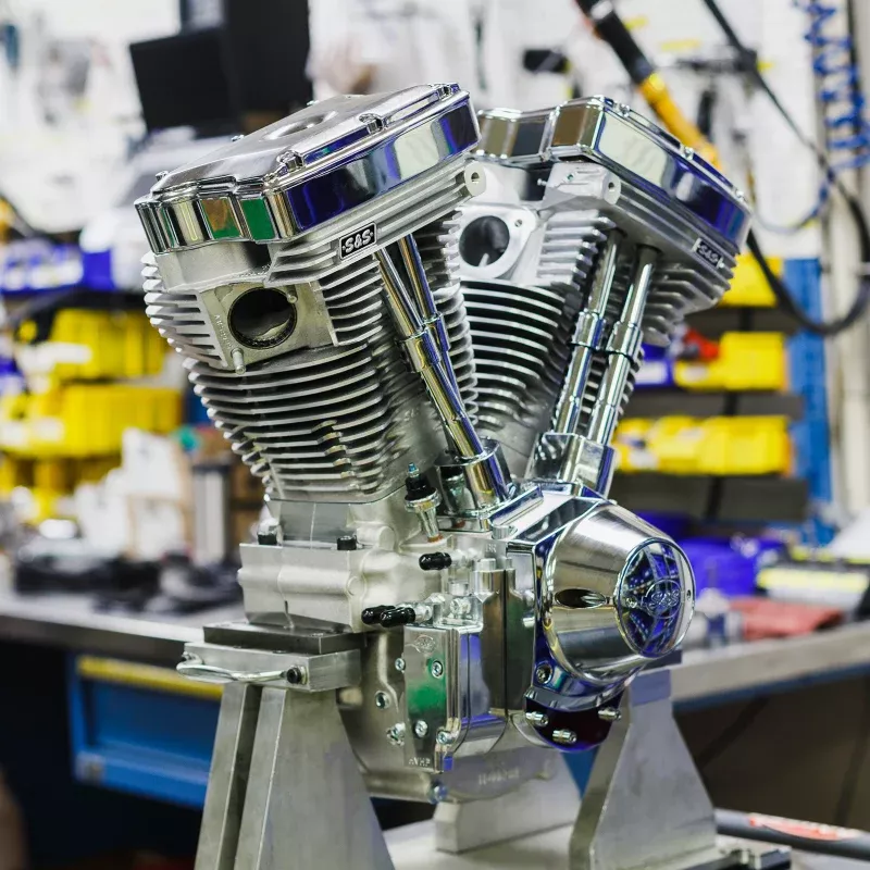 S&S CYCLE V124″ HC EVOLUTION CRATE ENGINE HARLEY DAVIDSON 84-99