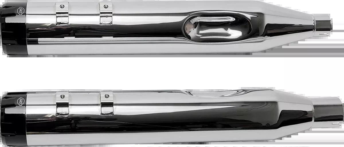 S&S MK45 Thruster Motorcycle Slip on Mufflers 2017-2022 Harley Touring FLHX