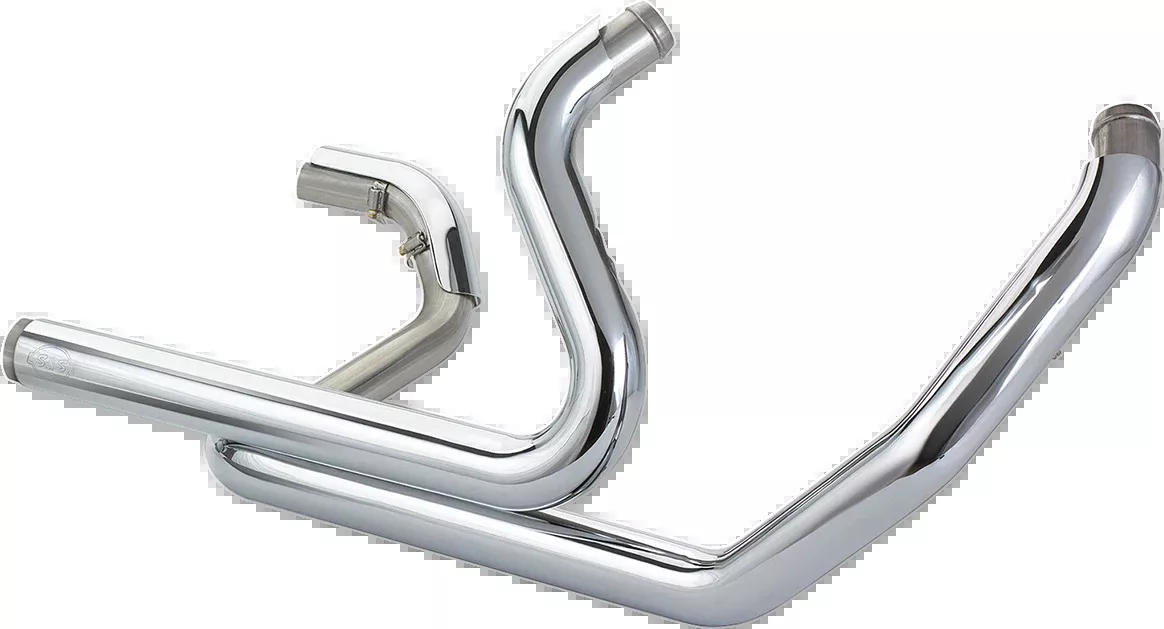 S&S Power Tune Dual Motorcycle Exhaust Headers 2017-2026 Harley Touring FLHX