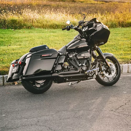 S&S Sidewinder 2-1 Exhaust for 2017-2025 Harley Touring - Black
