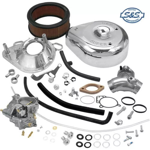 S&S Super G Carburetor Kit for Harley Big Twin