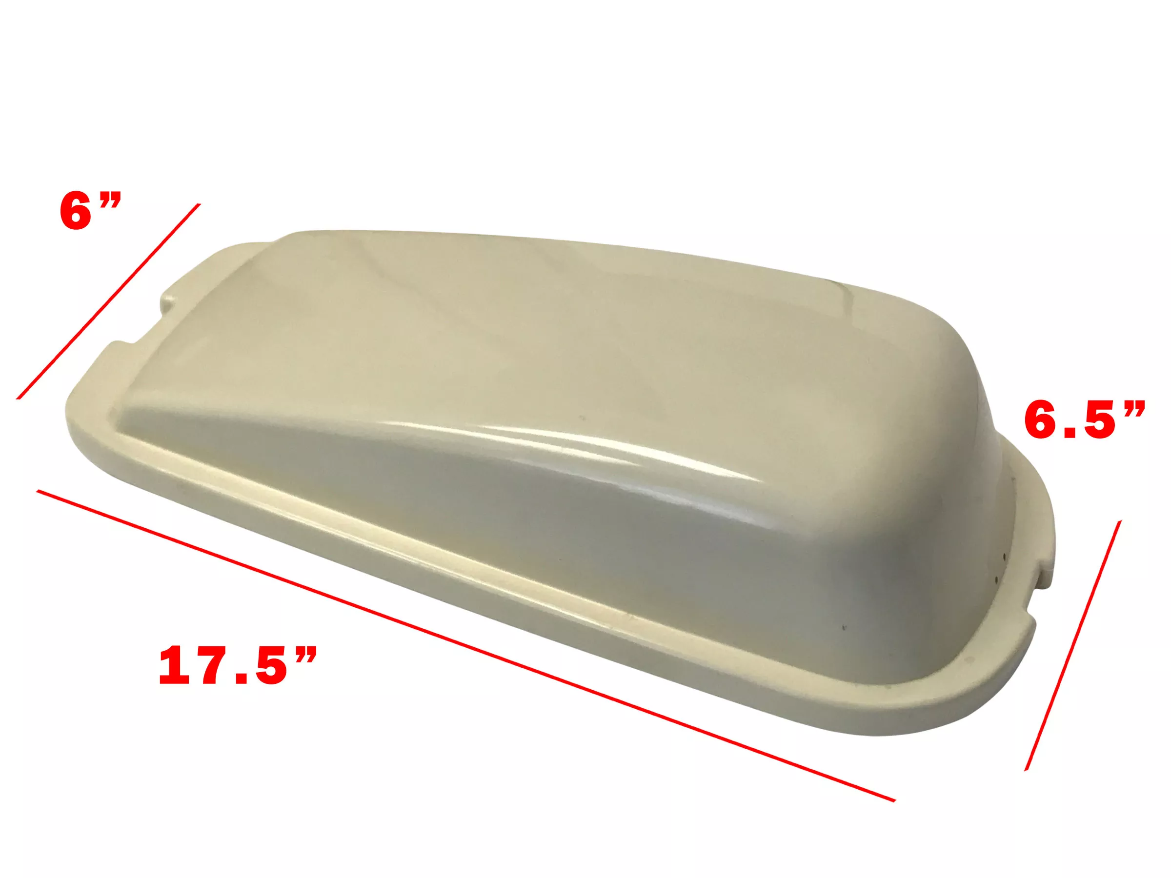 Saddle Bag Lid (Creme)