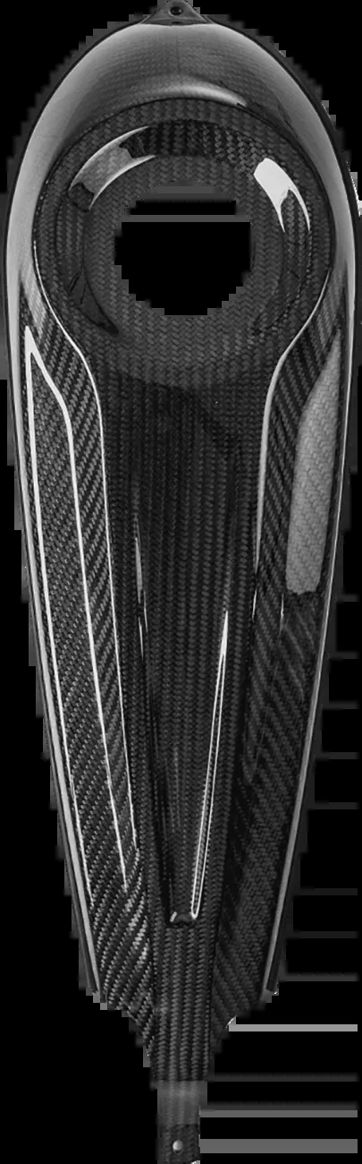 SADDLEMEN Carbon Fiber Dash Panel - Center Fill CF-808-07-001