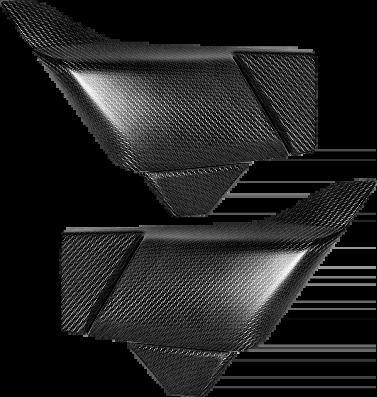 SADDLEMEN Carbon Fiber Side Cover CF-823-07-003M – Premium Aerospace Grade Material