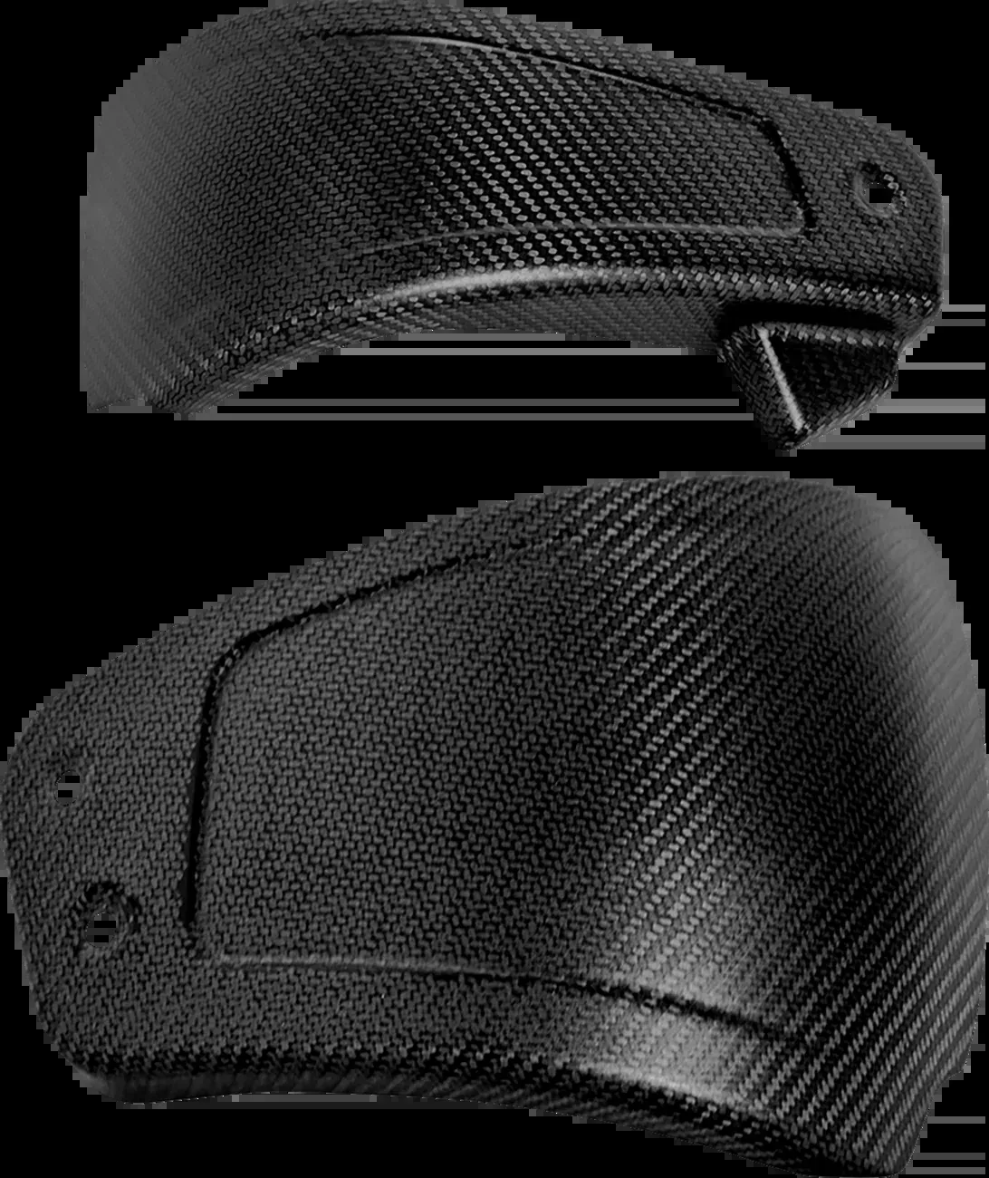 SADDLEMEN Carbon Fiber Side Cover – Matte Finish for Enhanced Strength and Style