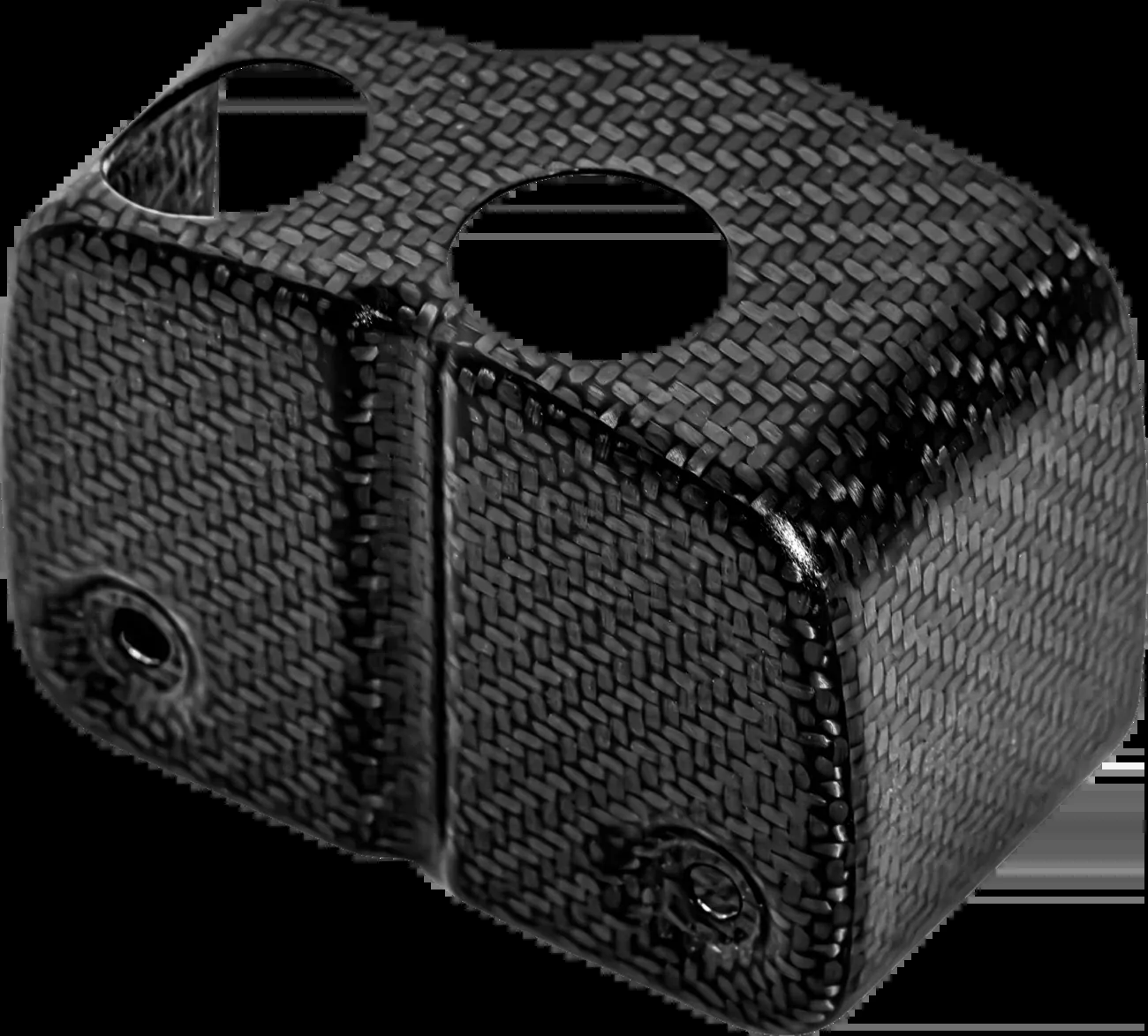 Saddlemen Coil Cover - Carbon Fiber - Gloss Black - CF-899-04-001