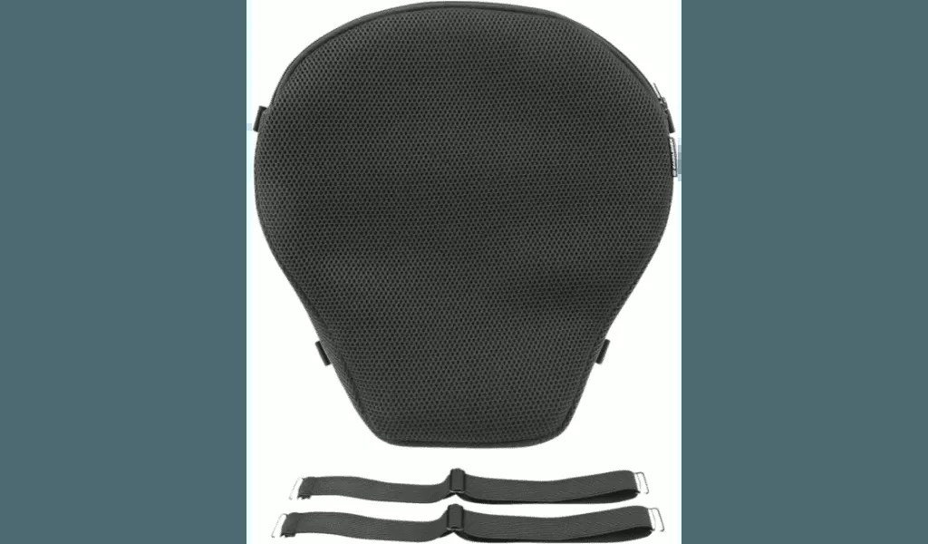 Saddlemen Cool Comfort Quick-Attachment Air Pad - Medium Cruiser (14.6” L x 14” W)