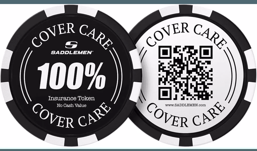 Saddlemen Cover Care Token (In the event of Seat Cover Damage)