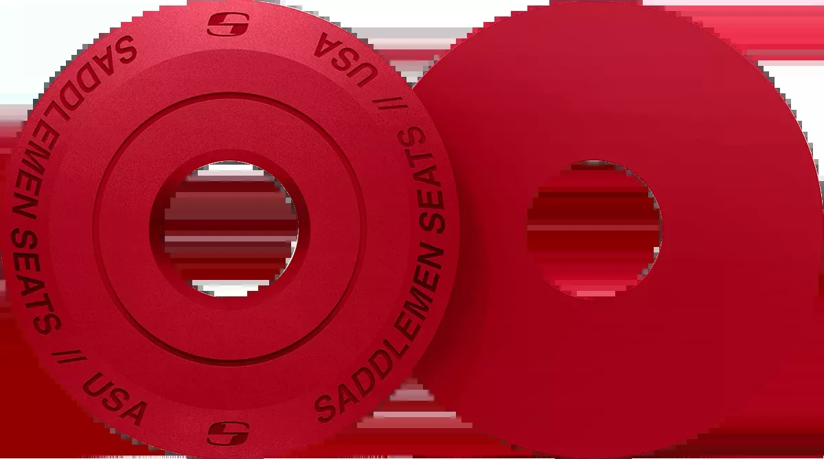Saddlemen Fender Seat Washer - Red - 14707RD