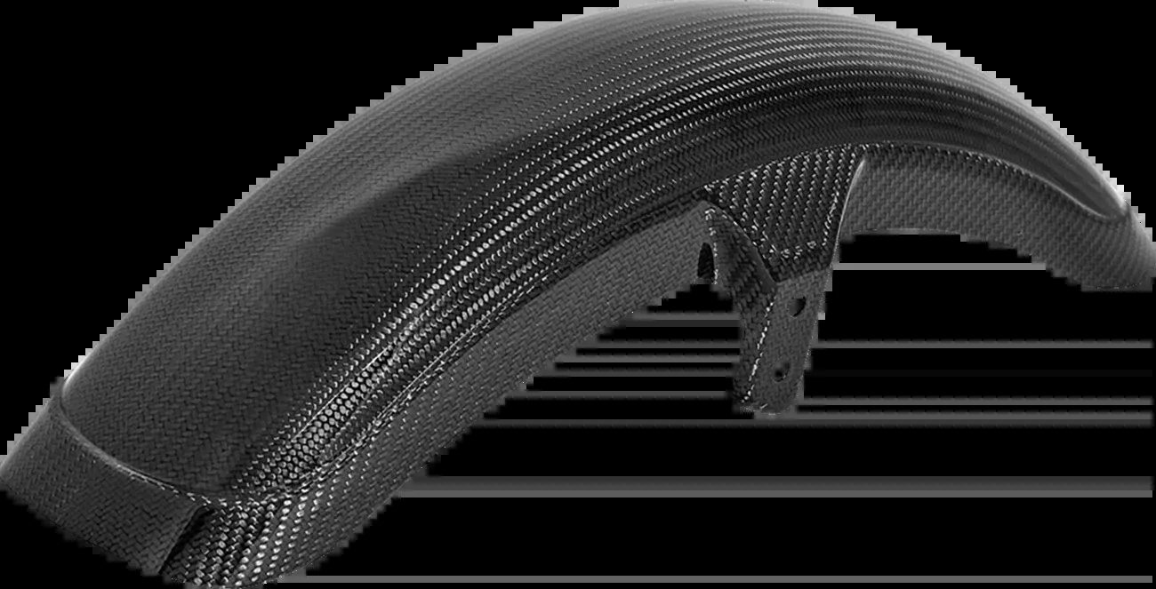 Saddlemen Front Fender - Carbon Fiber/Gloss - Softail/Dyna - CF-8-0002