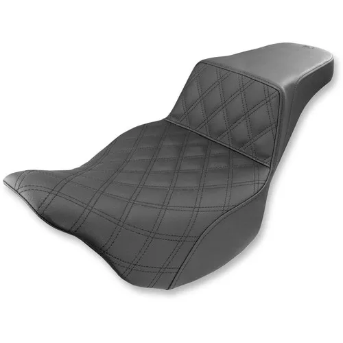 Saddlemen Front LS Step-Up Seat for 2008-2023 Harley Touring - Black