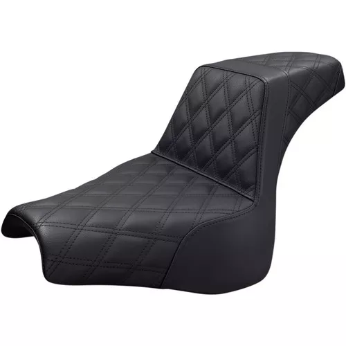 Saddlemen Full LS Step-Up Seat for 2018-2024 Harley Fat Bob - Black
