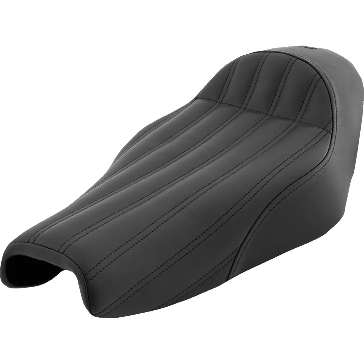 Saddlemen Knuckle Solo Seat Ribbed Black – 807-11-0023 For Harley Sportster 2004-2020