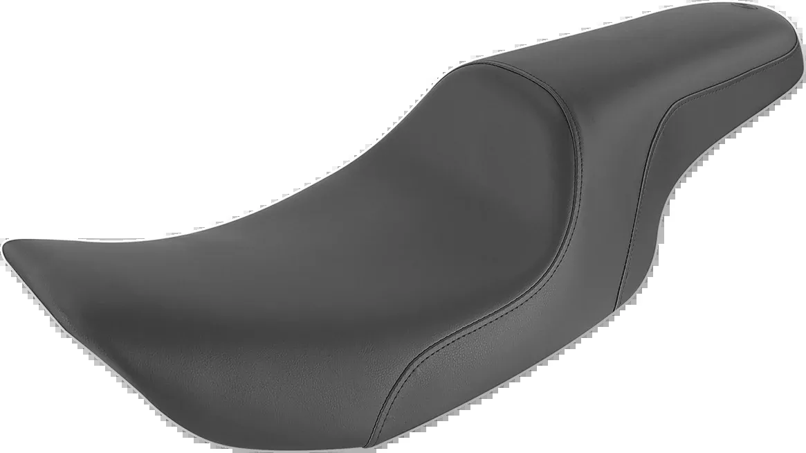 SADDLEMEN Profiler™ Seat for FLH ’97-’07 – Black Supple SaddleHyde™ with GelCore™ Comfort