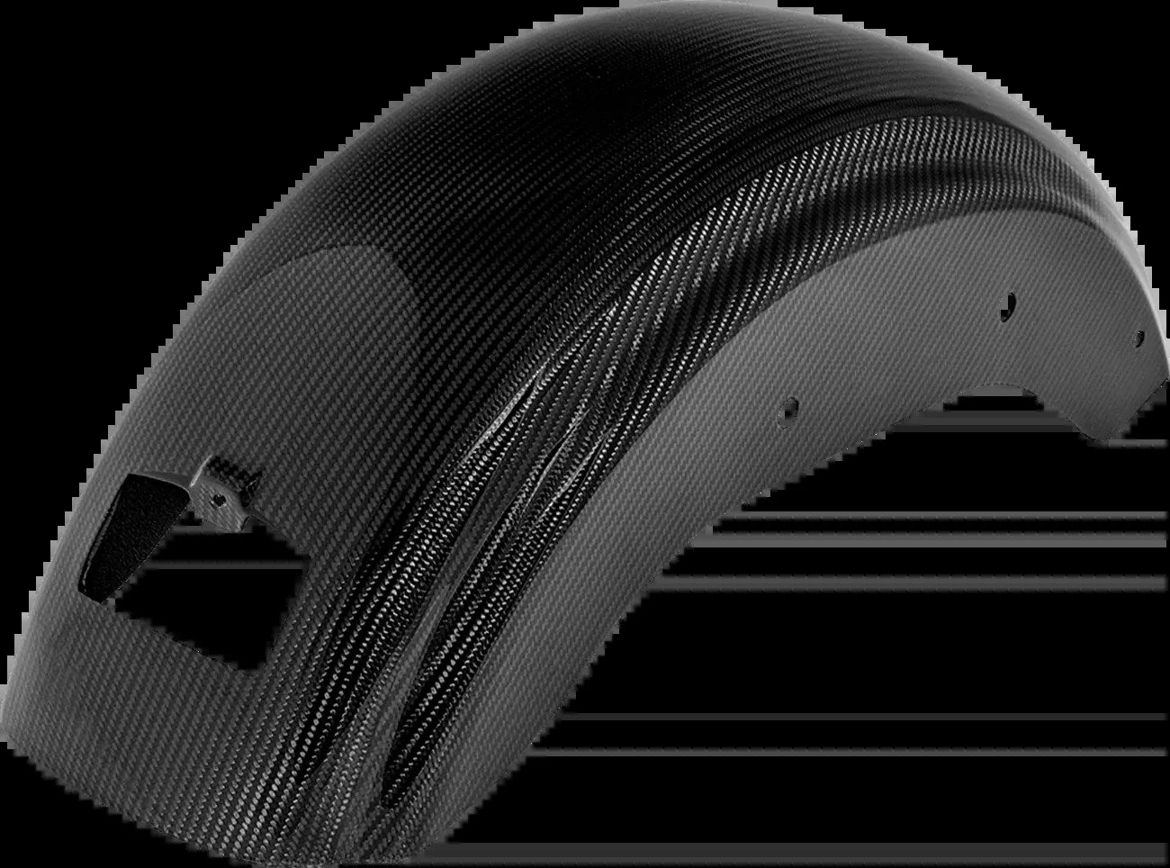 Saddlemen Rear Fender - Carbon Fiber/Gloss - FXLR/S/ST - CF-818-29-001