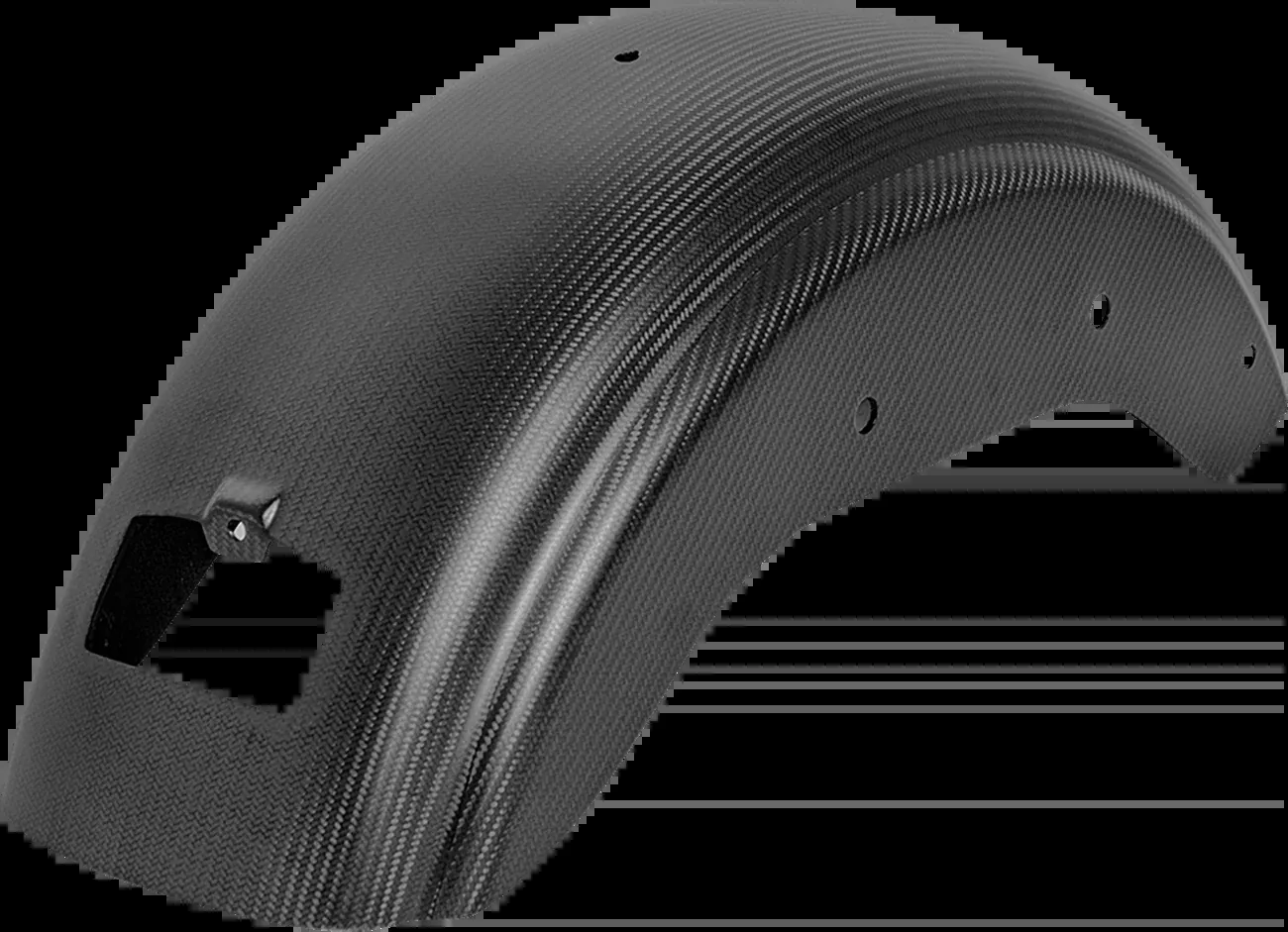 Saddlemen Rear Fender - Carbon Fiber/Matte - FXLR/S/ST - CF-818-29-001M