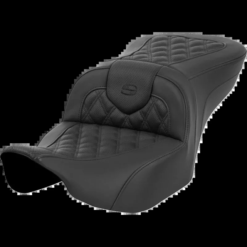 SADDLEMEN ROAD SOFA BLACK L/S 24-26 HARLEY DAVIDSON BAGGERS