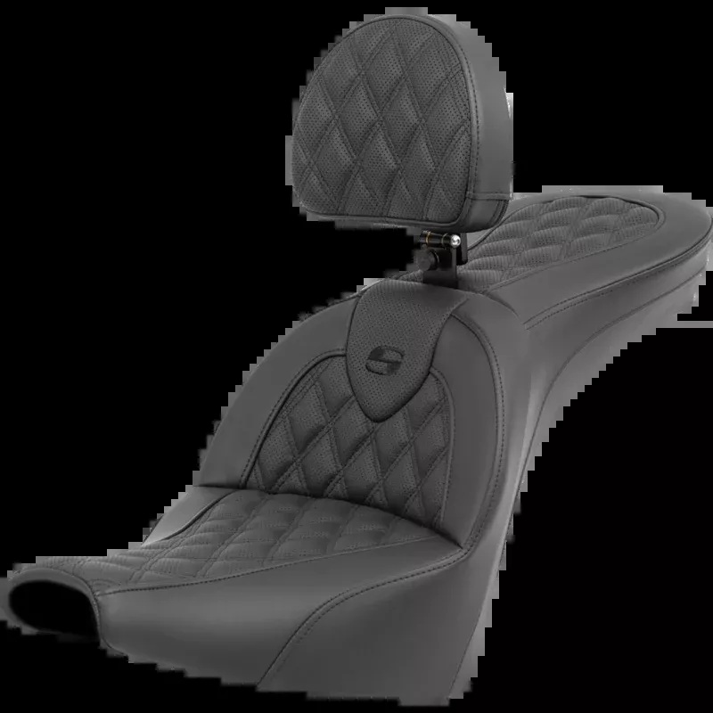 SADDLEMEN ROAD SOFA BLACK L/S HARLEY DAVIDSON SOFTAILS 18-26
