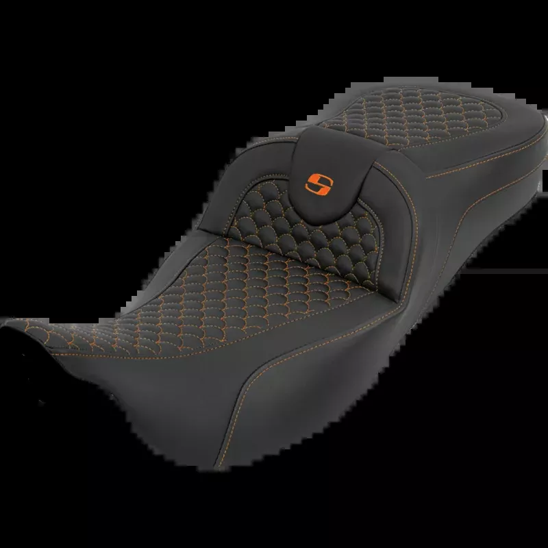SADDLEMEN ROAD SOFA D/S EXTENDED REACH SEAT HARLEY BAGGERS 08-23
