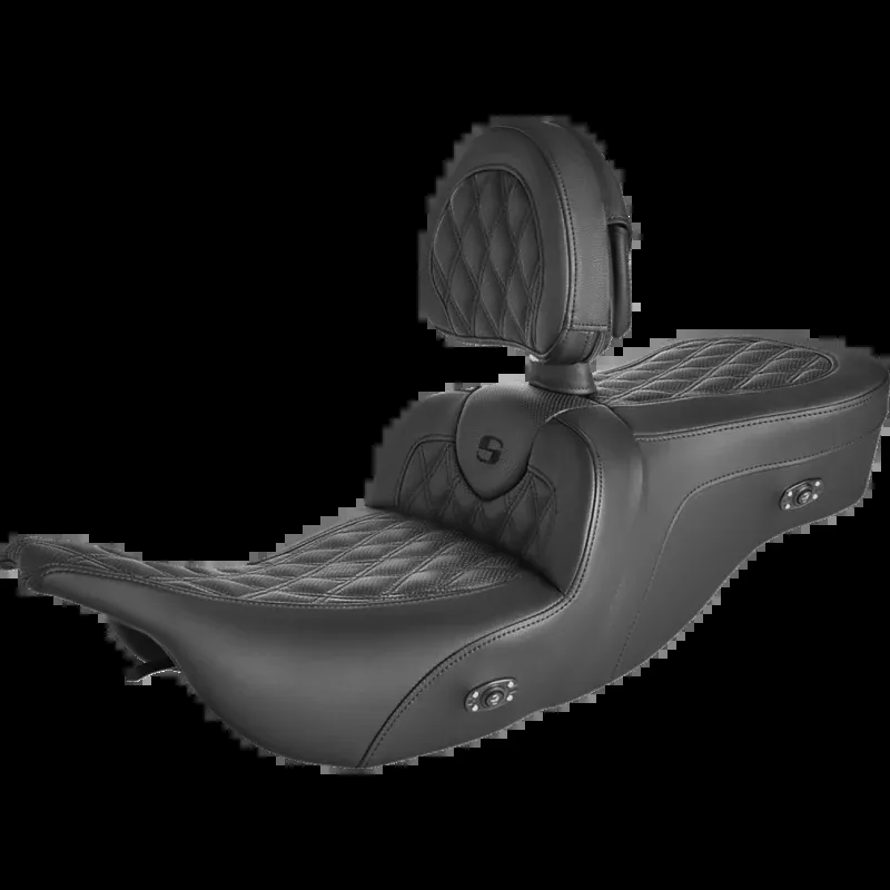 SADDLEMEN ROAD SOFA L/S HEATED SEAT WITH B/R HARLEY BAGGERS 97-07